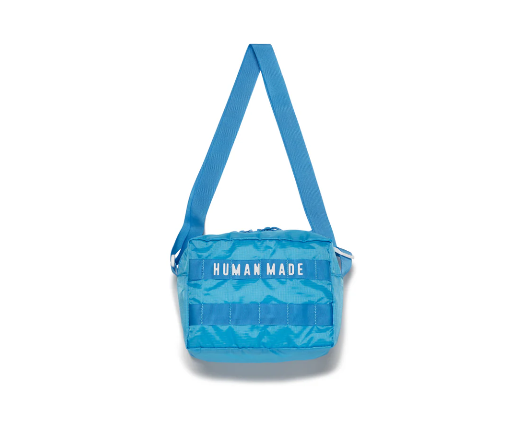 Human Made Packable Light Pouch- Blue