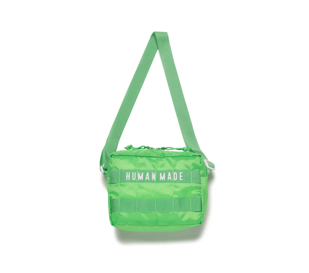 Human Made Packable Light Pouch- Green