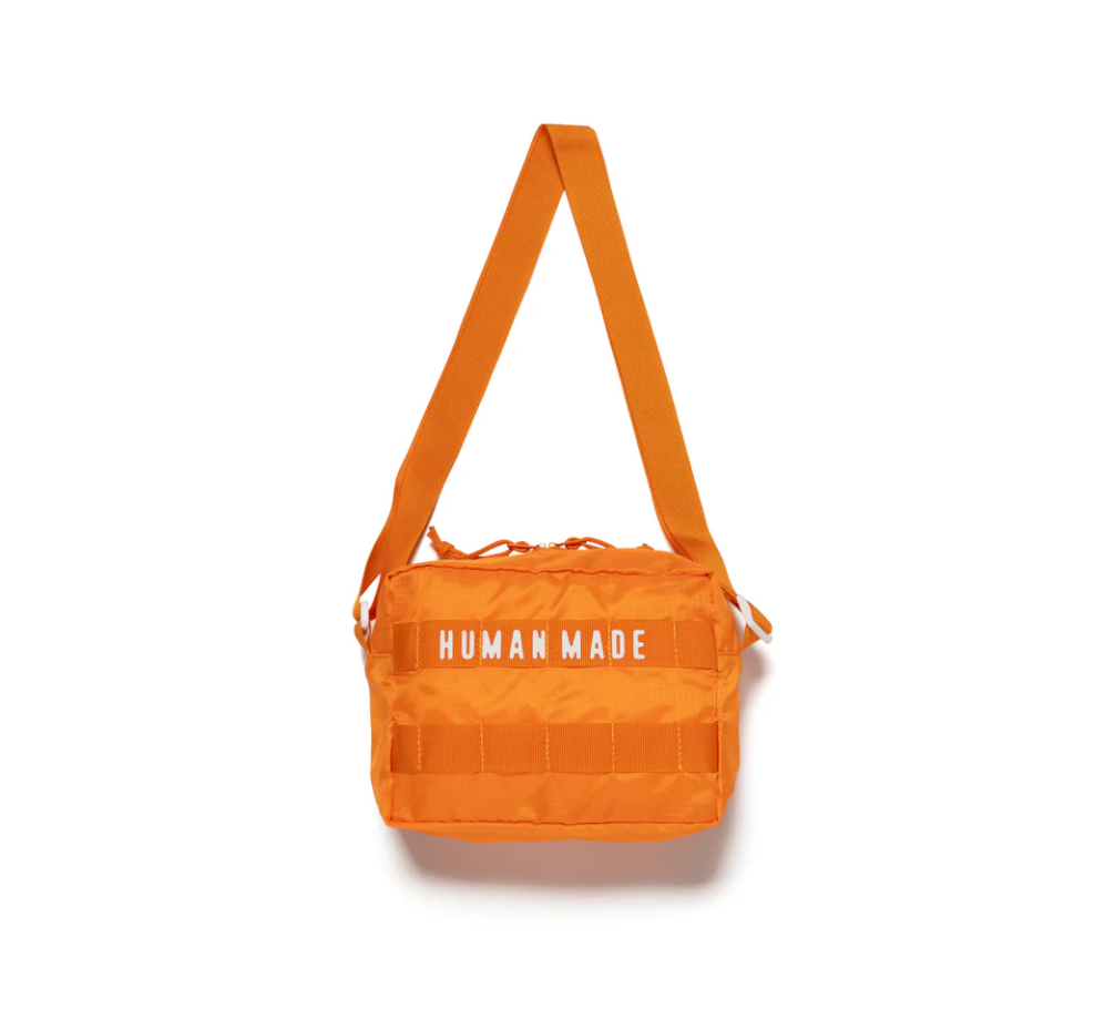 Human Made Packable Light Pouch- Orange