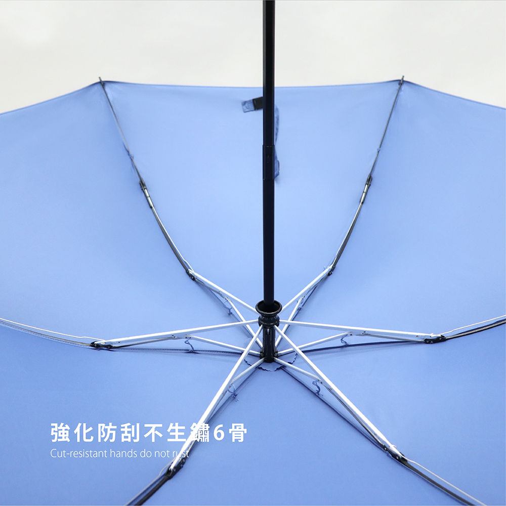 強化防刮不生鏽6骨,Scratch-Resistant & Rust-Proof Reinforced 6-Rib Umbrella