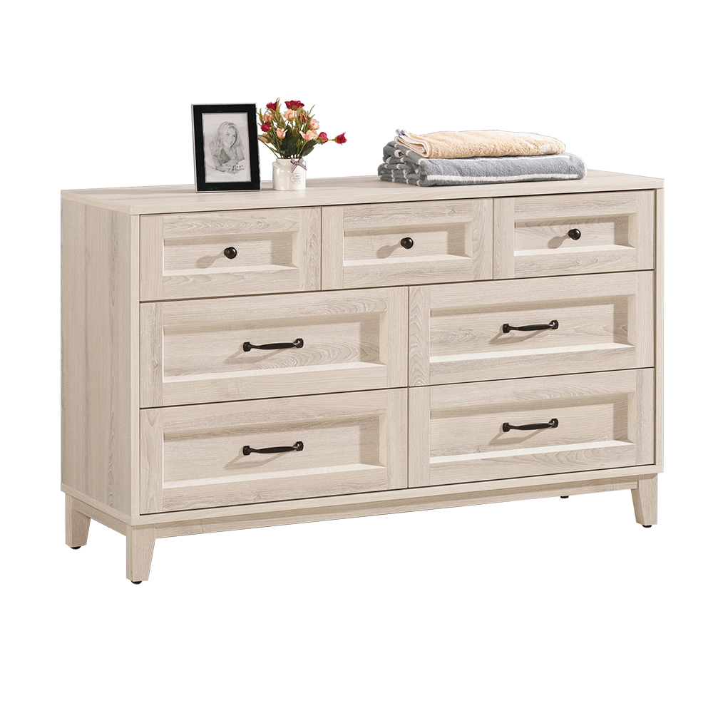 莉蒂4尺七斗櫃/七抽收納櫃/置物櫃