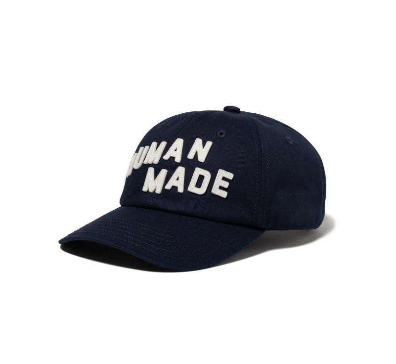 Human Made 6 Panel Twill Cap- Navy