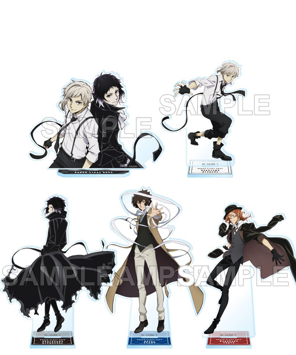預購-「文豪Stray dogs」 壓克力人形立牌 第5季 系列 【日本進口精品】