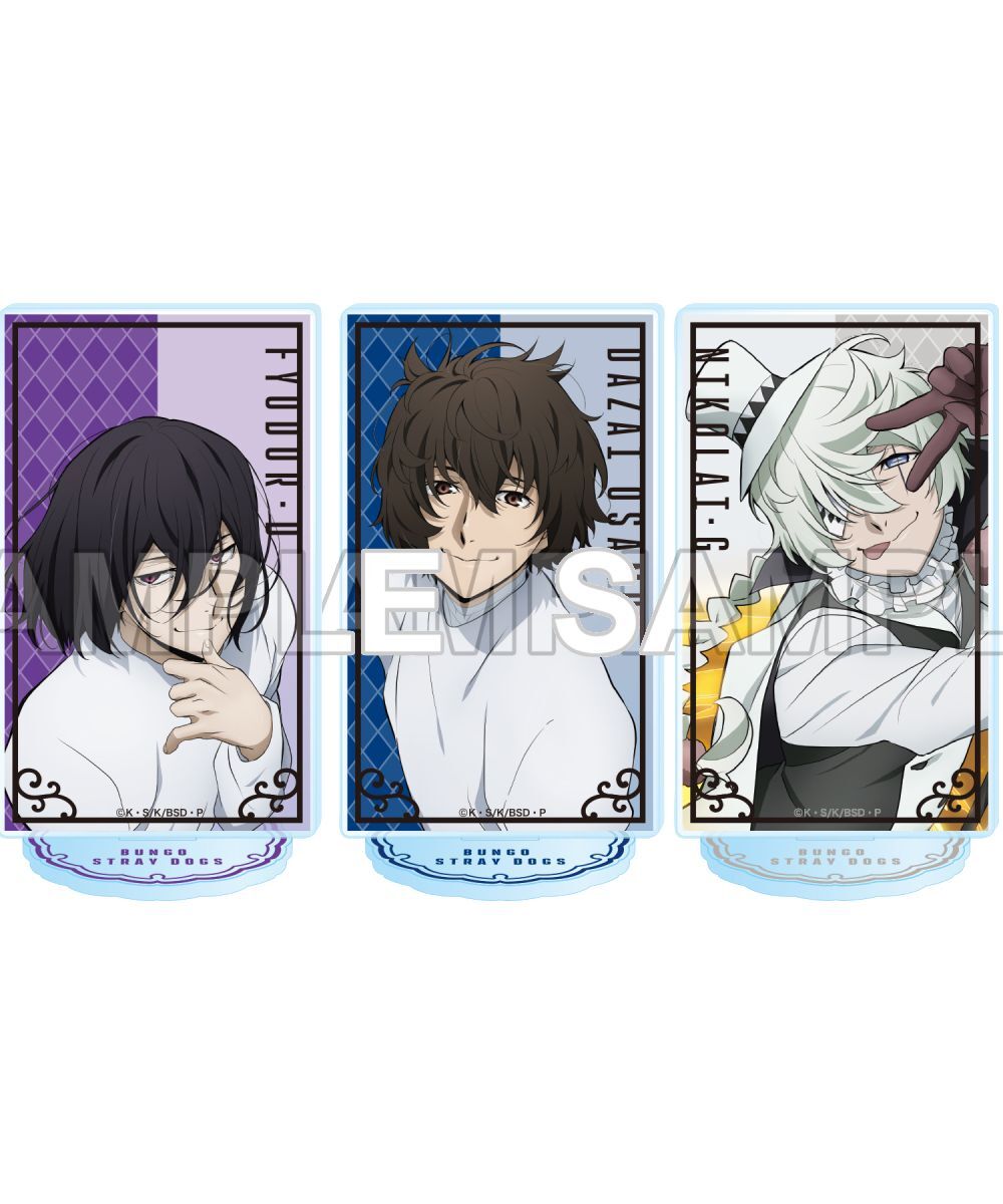 預購-「文豪Stray dogs」 壓克力人形立牌 第5季 系列 【日本進口精品】