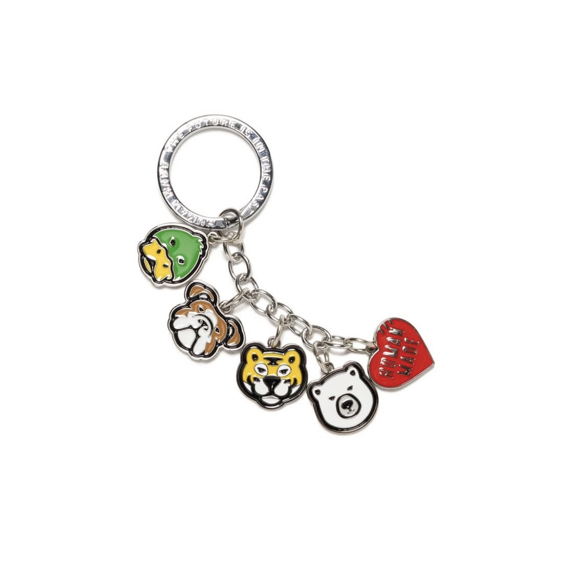【新品・即発送HUMAN MADE Animals Head Keyrings 🇯🇵日本連線HUMAN MADE ANIMAL HEAD KEYCHARM動物頭吊飾鑰匙圈