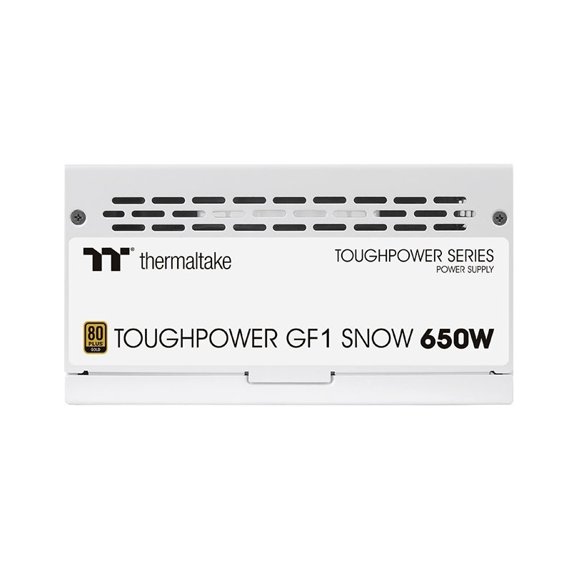 米特3C數位–曜越 Toughpower GF1 650W 金牌電源供應器雪白版/PS-TPD-0650FNFAGT-W