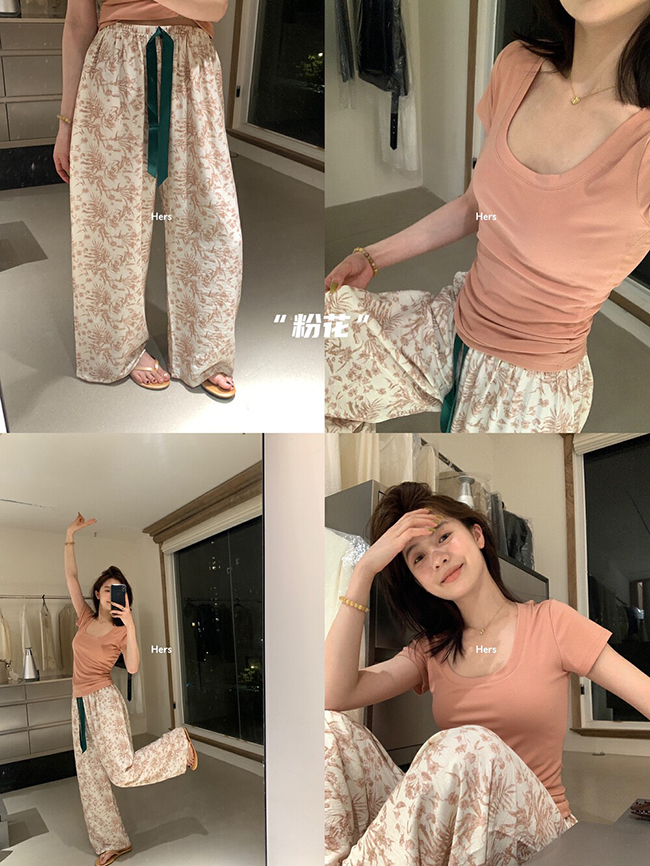 新品 棉麻居家外出兩用長褲-預購