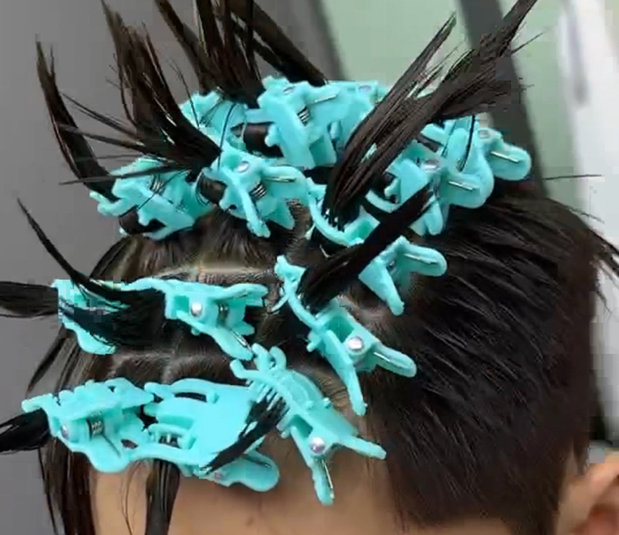 QQ燙髮夾(約25入)