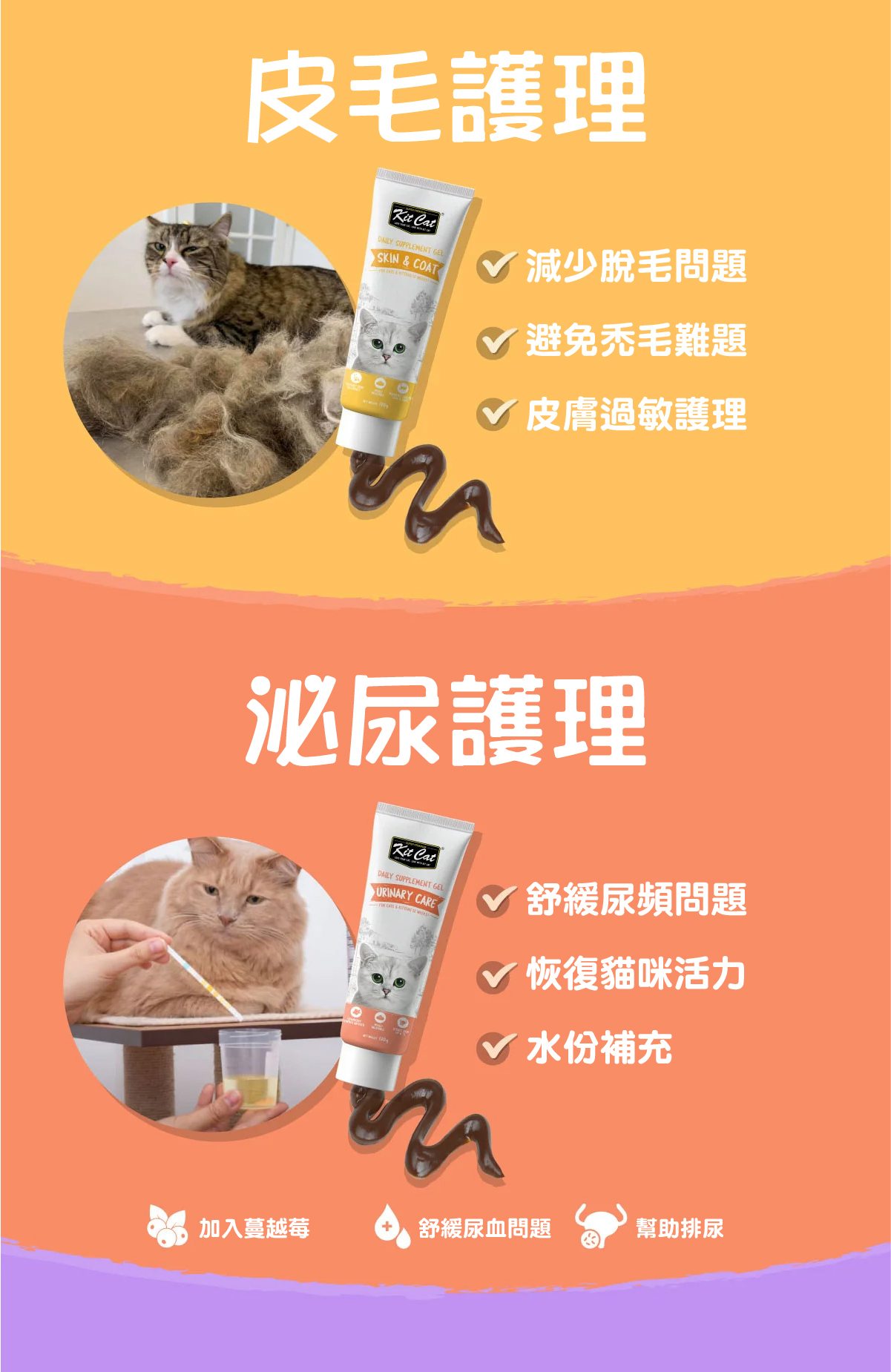 Kit Cat 貓貓保健凝膏120g