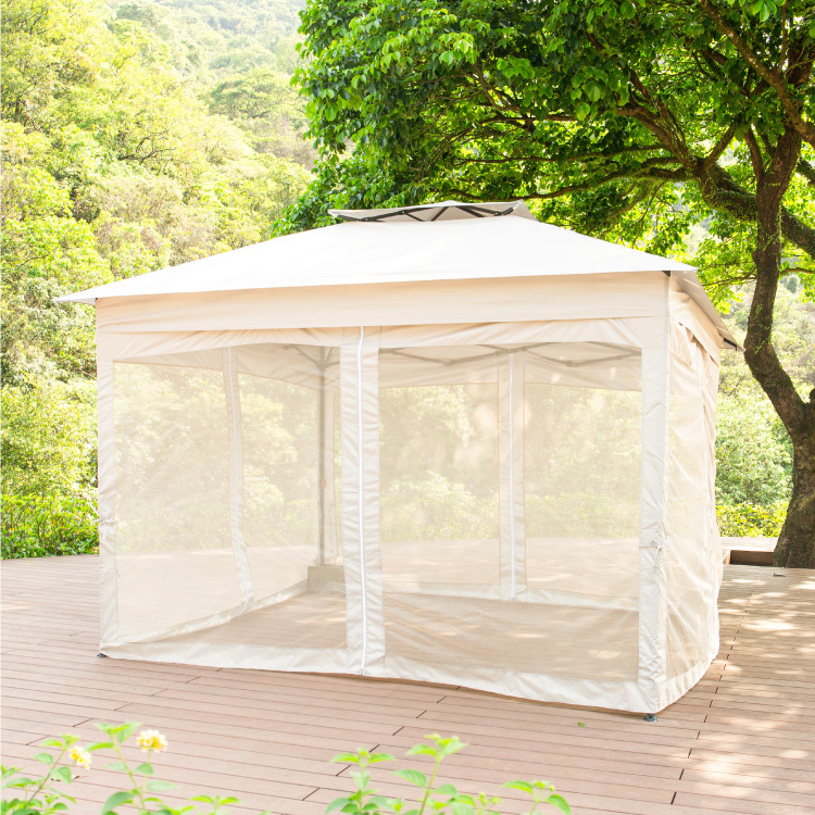 3.3米帶門簾遮陽篷