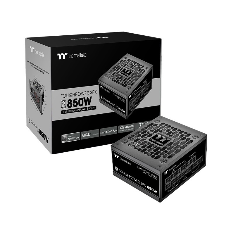 米特3C數位–Thermaltake 曜越 Toughpower SFX 750W/850W 白金牌全模電源