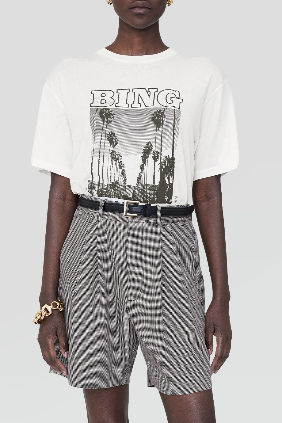 Anine Bing｜LOUIS 洛杉磯風格印花T恤