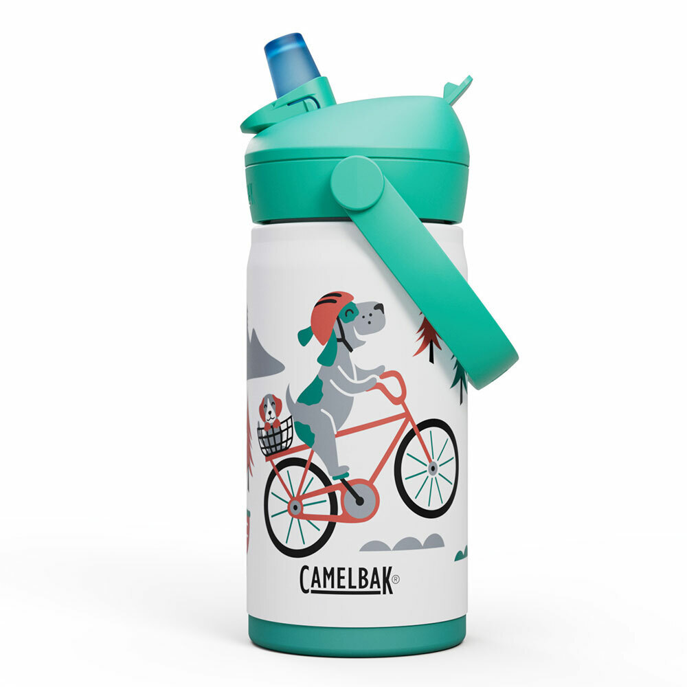 Camelbak Flip Straw兒童吸管不鏽鋼保溫瓶(保冰) - 單車狗狗