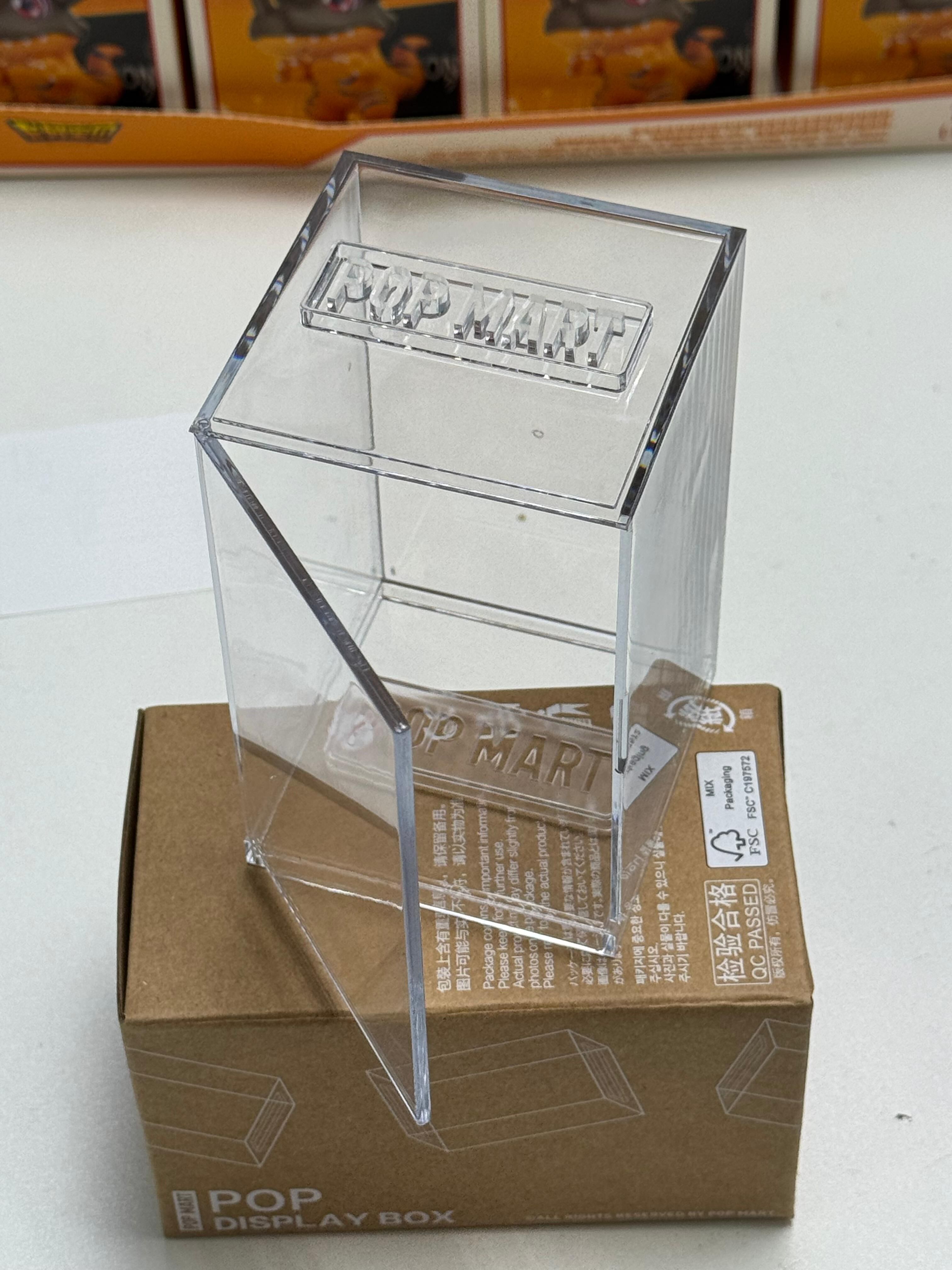 POPMART Show case 透明盒