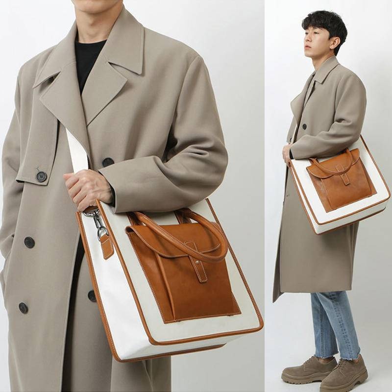 男包 男生包包 托特包 斜背包 韓國包包 電腦包 手提包 公事包 肩背包 側背包 精品包包 黑色包包 書包 027