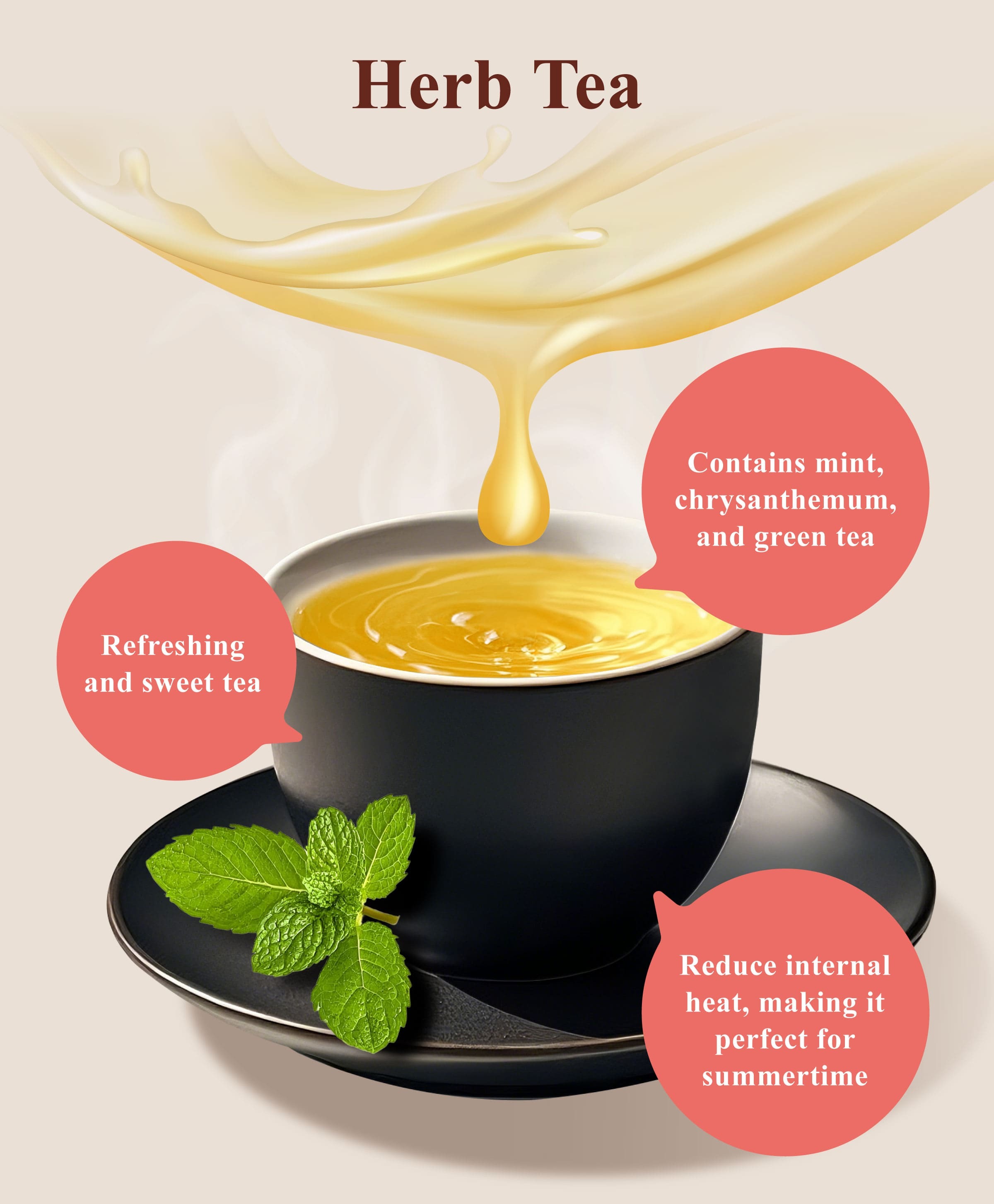 Dengyi Herb Tea Features