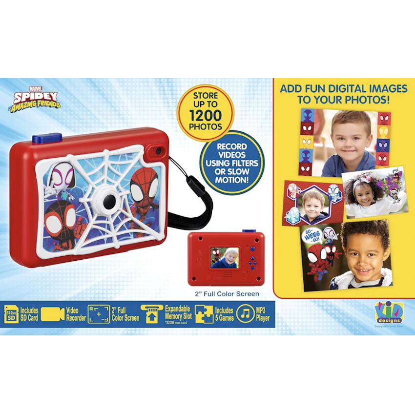 美國 Spidey 兒童數位相機