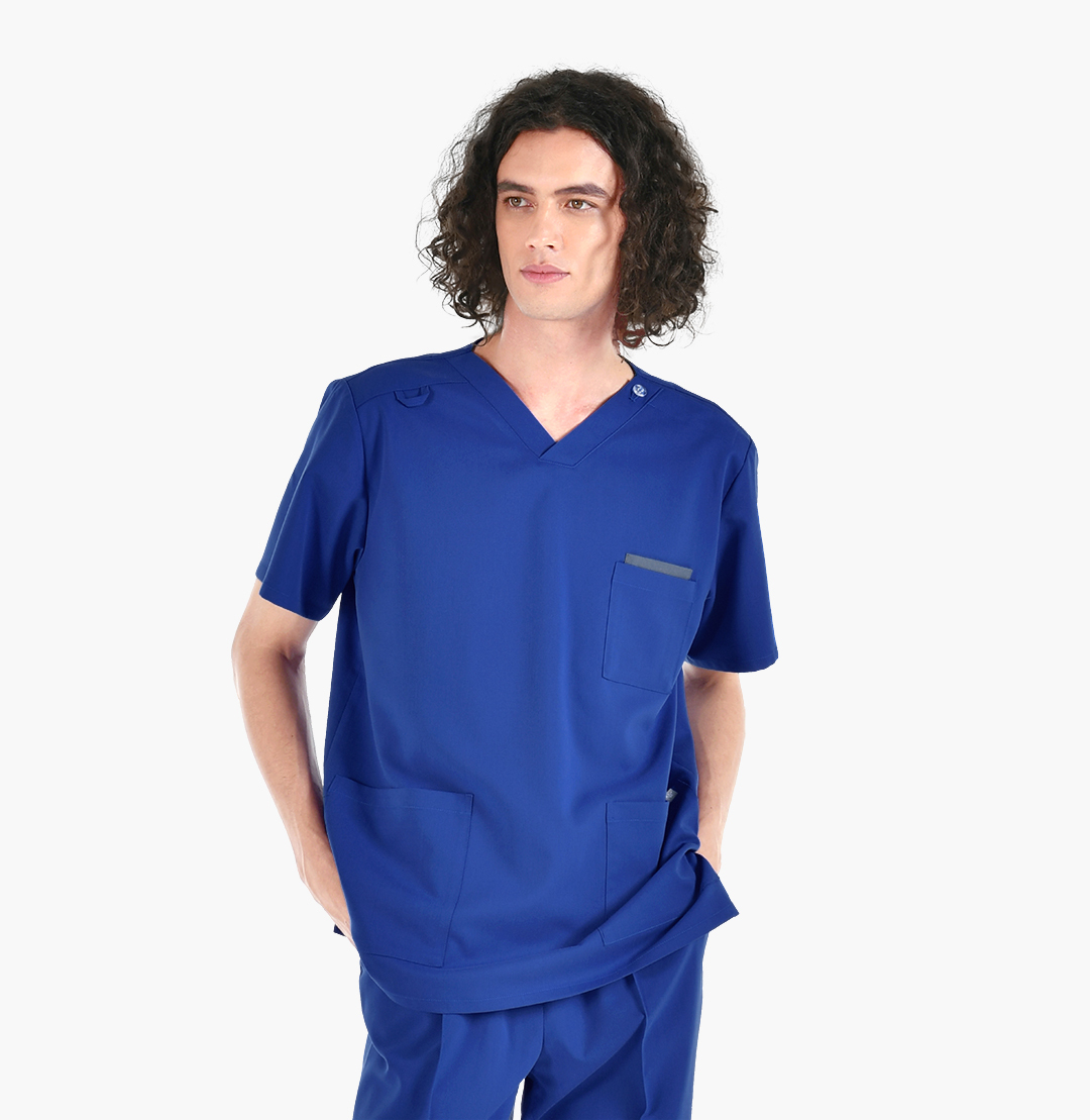 22202 AWESOME CLASSIC 男女通用刷手服 極光藍