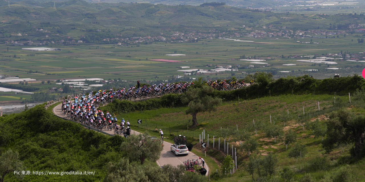 Giro 2025 賽段分類圖解：平地站、高山站、ITT、丘陵站比較