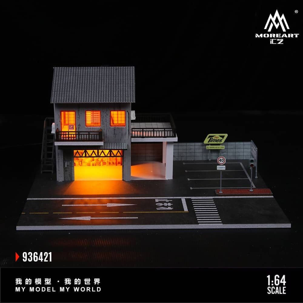 預訂:1/64 MoreArt Japanese Auto Repair Shop (MO936421 )