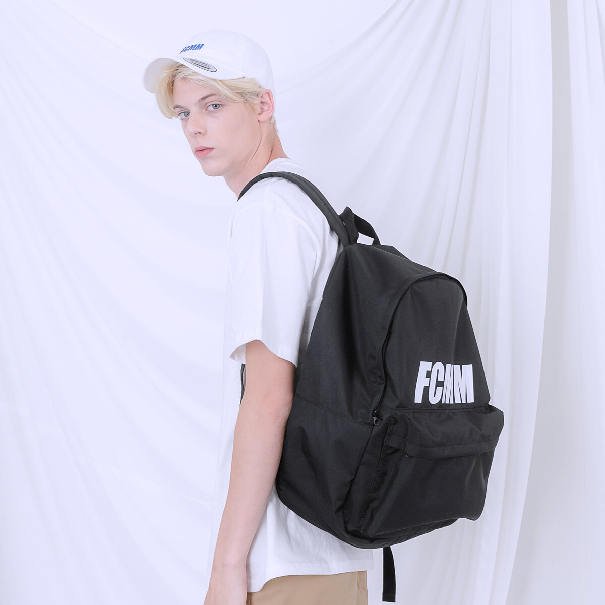 韓國 FCMM 經典LOGO 後背包 大容量