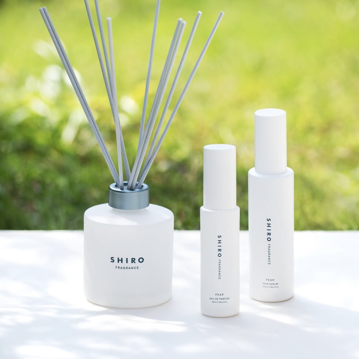 [限定] SHIRO Pear Eau de Parfum / Hair Serum / Diffuser