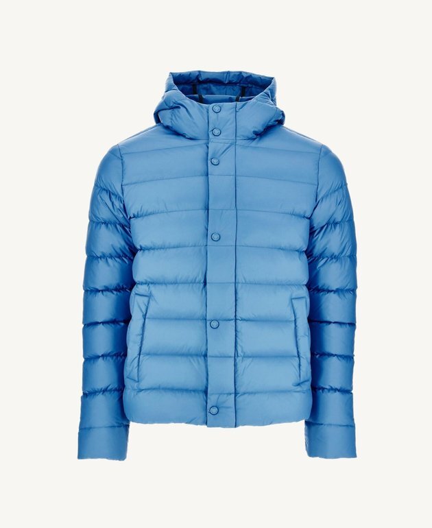 【JOTT】JOR連帽鈕扣羽絨外套(藍)