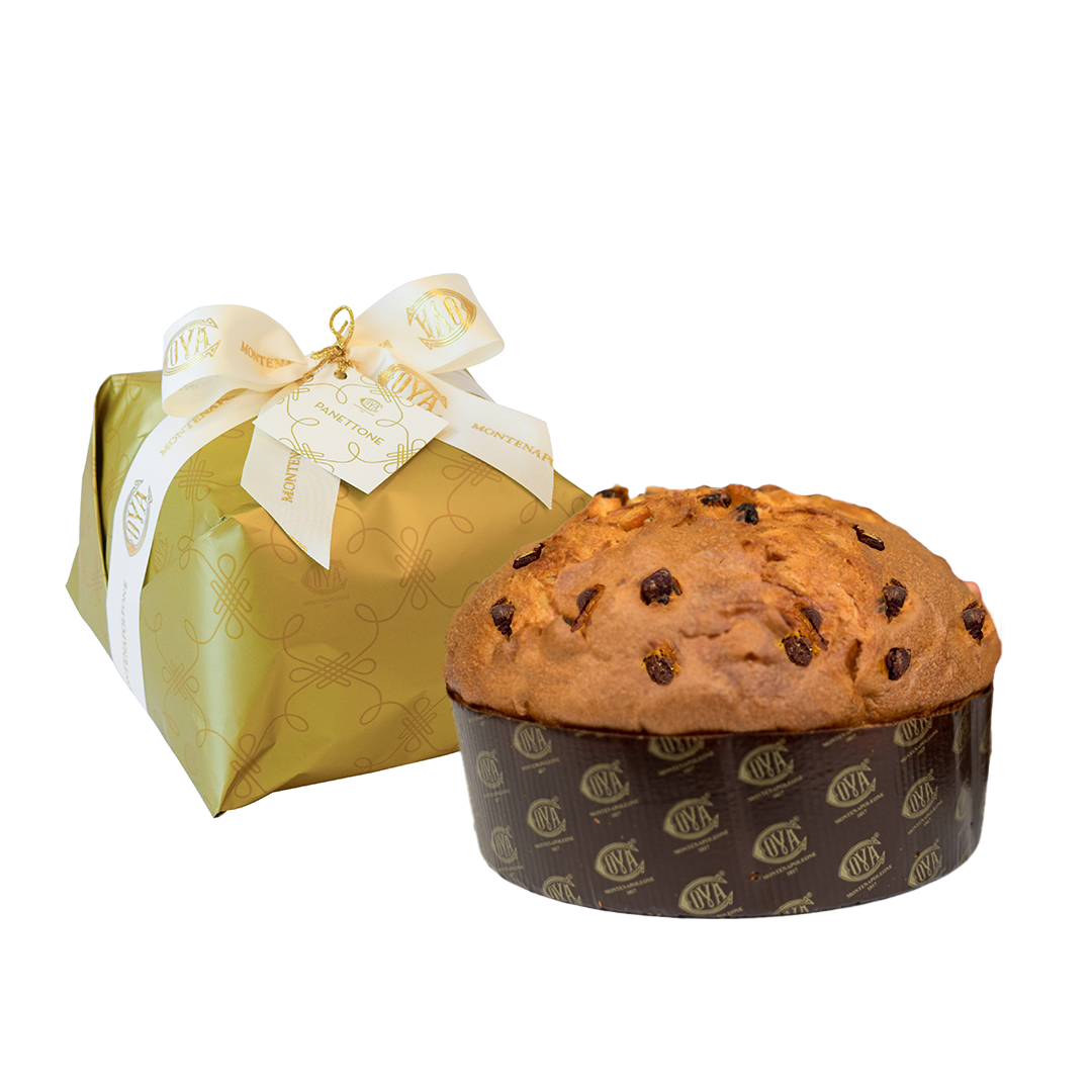 Traditional Panettone in heritage wrapping