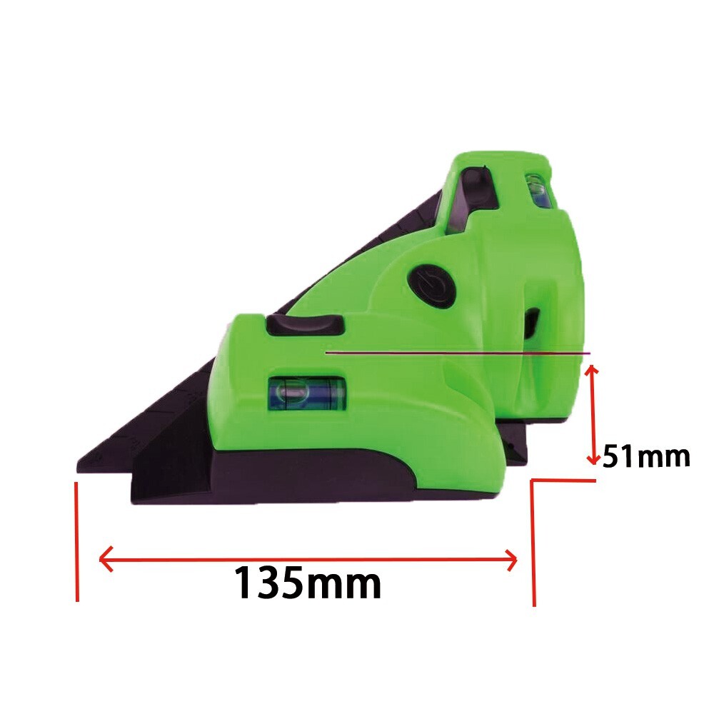 附發票｜RA-LS 直角雷射尺｜90度雷射水平儀 90度直角雷射尺 直角水平儀 紅光角尺