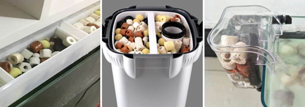 適合外掛、圓桶、上部、底部及側部過濾器