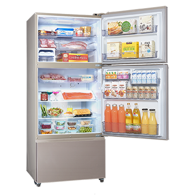 SAMPO聲寶 580公升 一級效能極光鈦變頻三門冰箱(SR-C58DV-Y7)