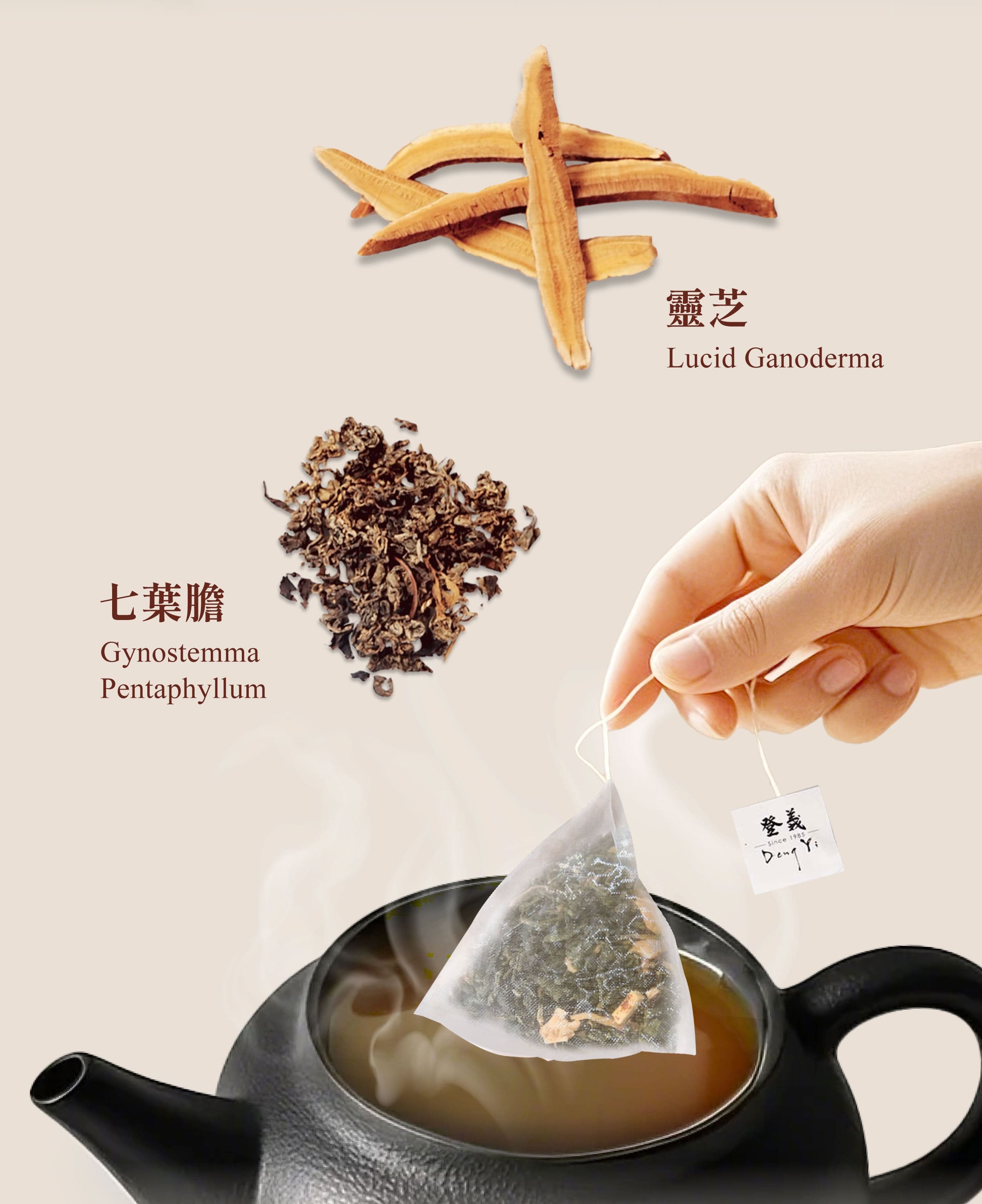 Dengyi Reishi Tea Ingredients