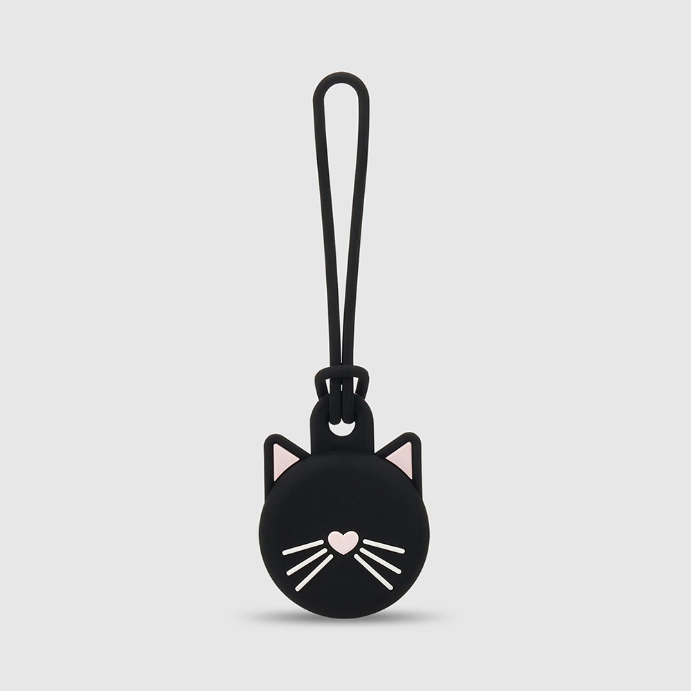 【kate spade】AirTag 保護套 俏皮黑貓
