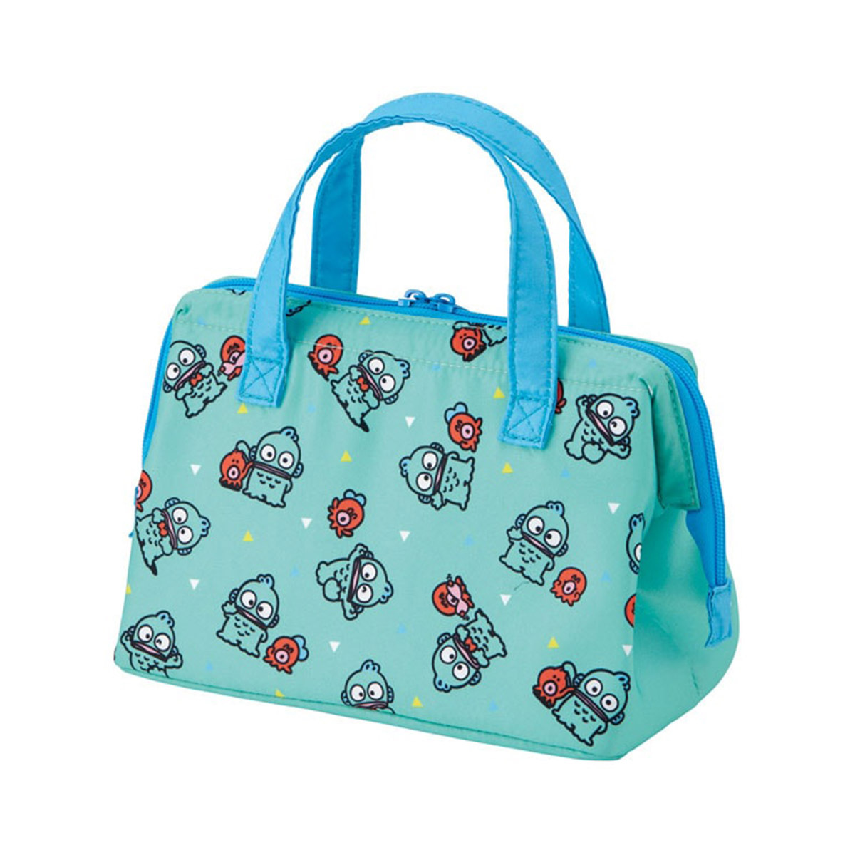 日本品牌 Skater 小水怪 H16x22x12cm 保溫扣式午餐袋 -KGA1