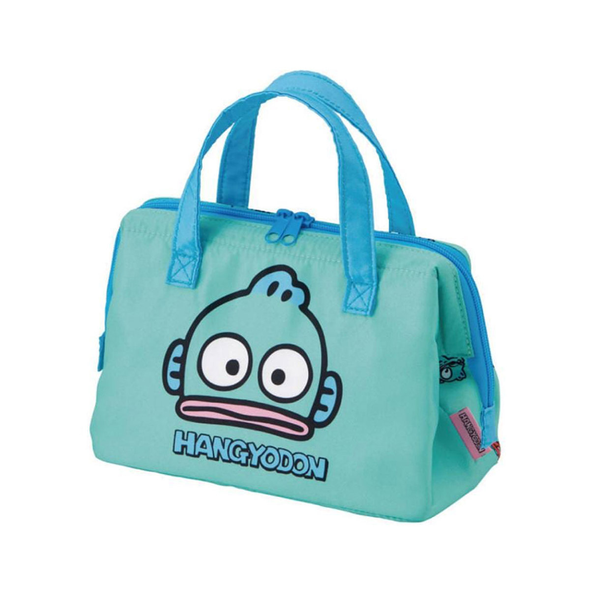 日本品牌 Skater 小水怪 H16x22x12cm 保溫扣式午餐袋 -KGA1