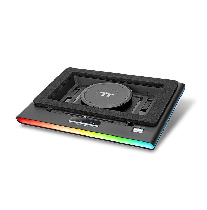 米特3C數位–曜越 Massive EXTREME RGB 渦輪筆電散熱器/CL-N023-PL12SW-A