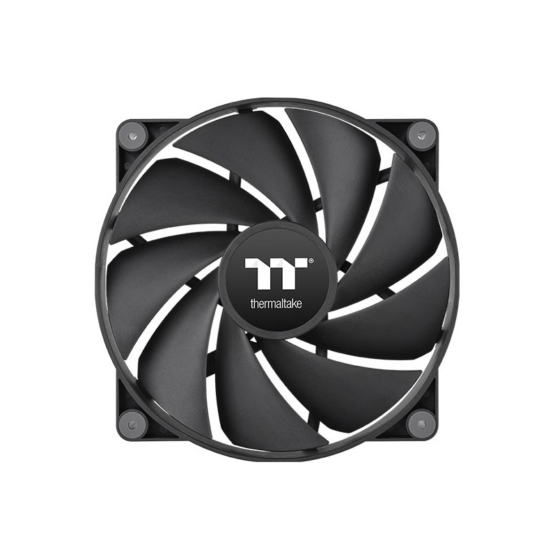 米特3C數位–Thermaltake 曜越 CT200 正轉 模組化線材設計散熱風扇 (單入) 黑色/白色