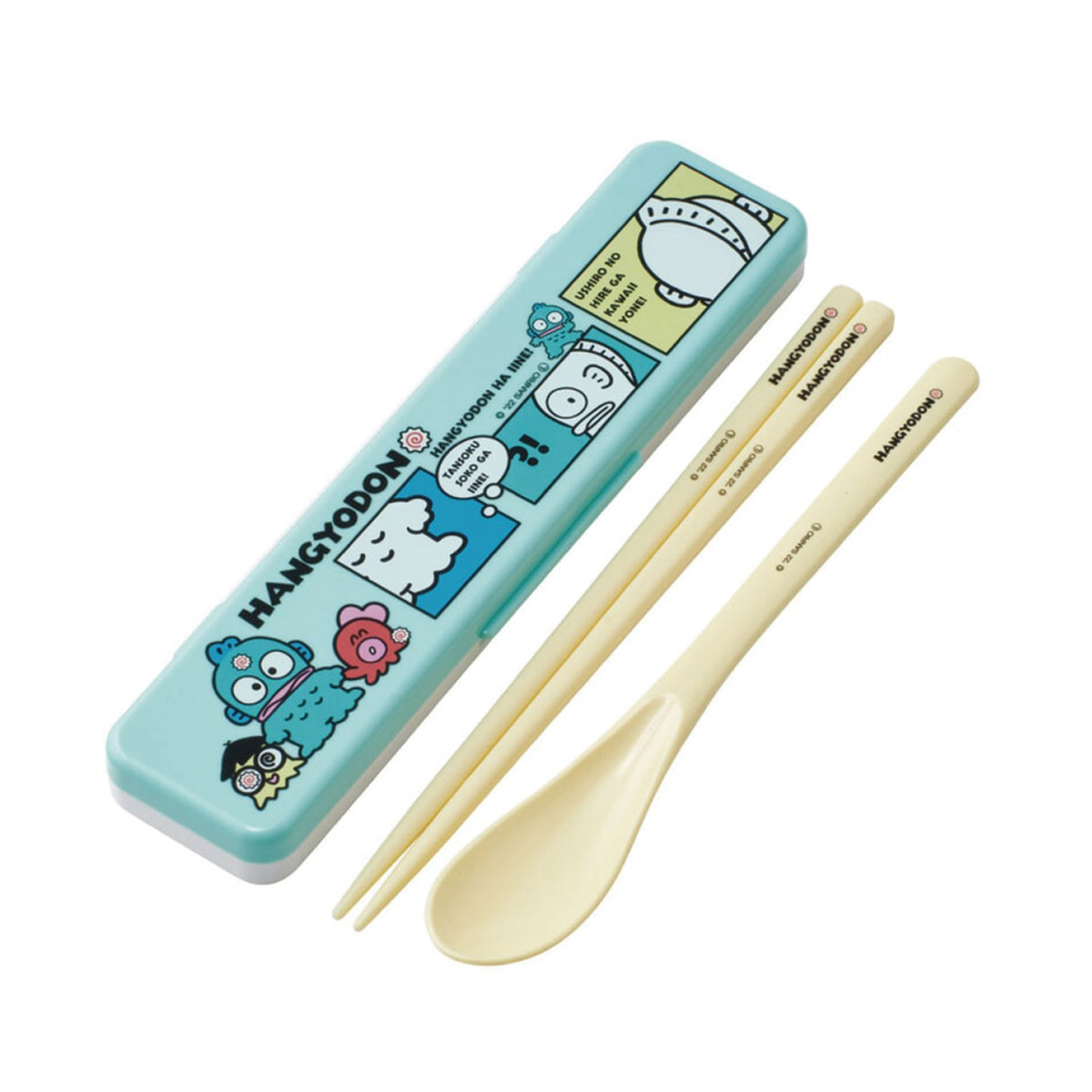 日本品牌 Skater 小水怪 18cm 筷子及更套裝 -CCS3SAAG