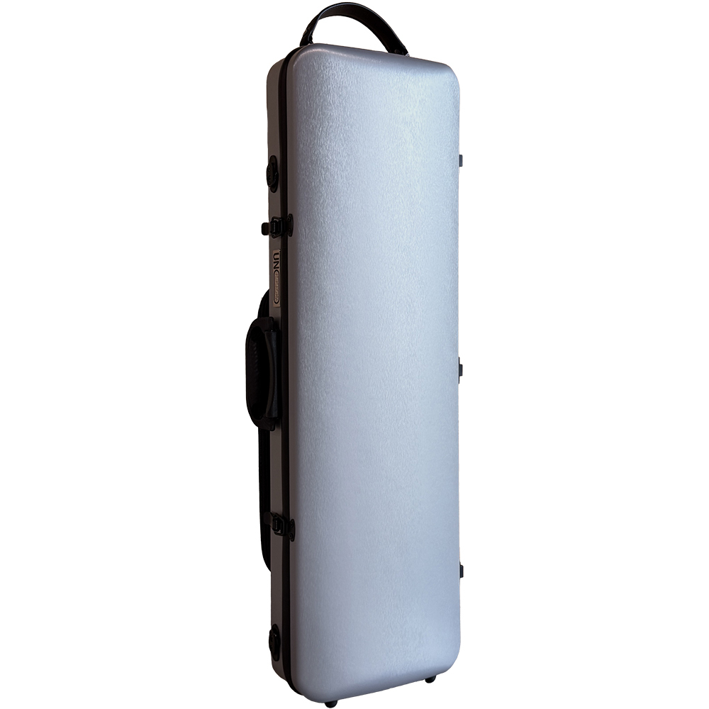 UNO Case 幻彩系列 小提琴四方盒-譜袋 (拉絲銀)