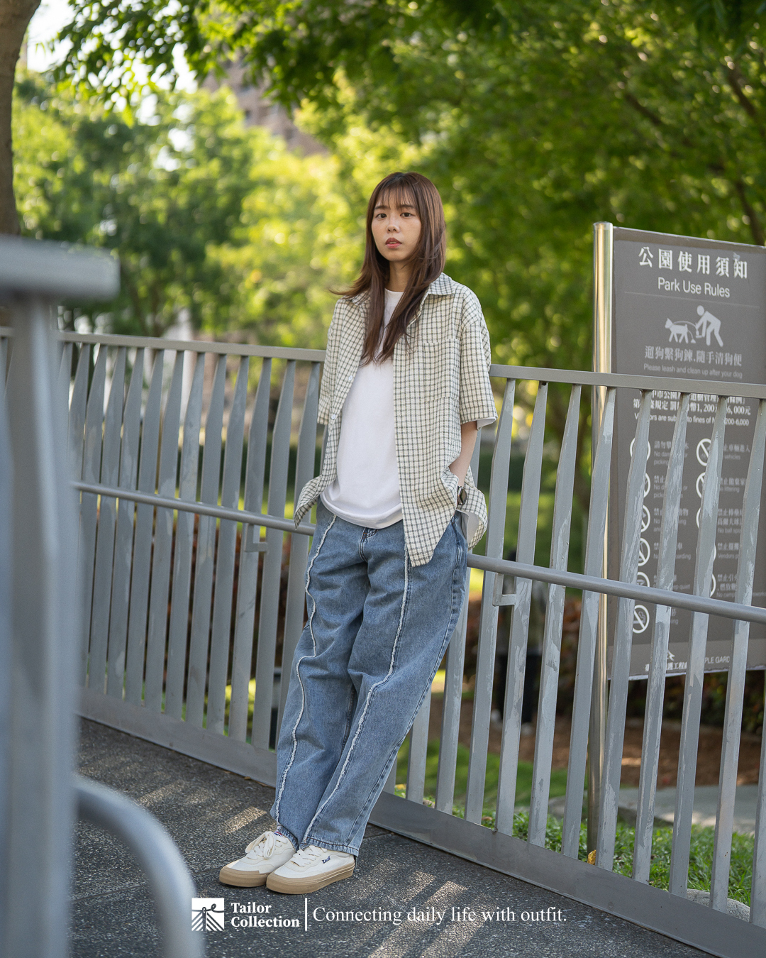 #預購 Tailor collection 泡泡紗 格紋襯衫 兩色 YR9992