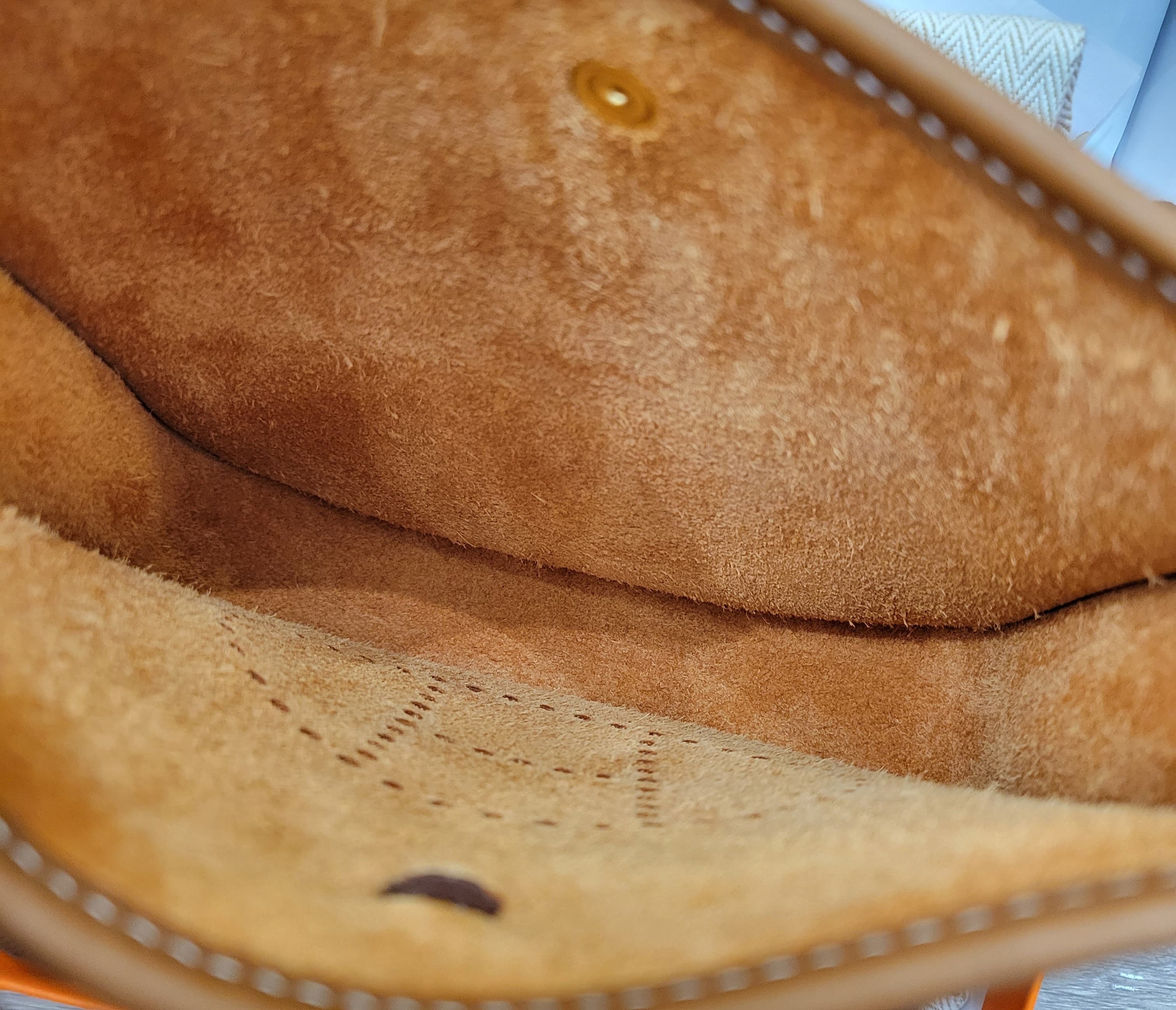 Hermes mini Evelyne gold CC TC STRAP 110CM