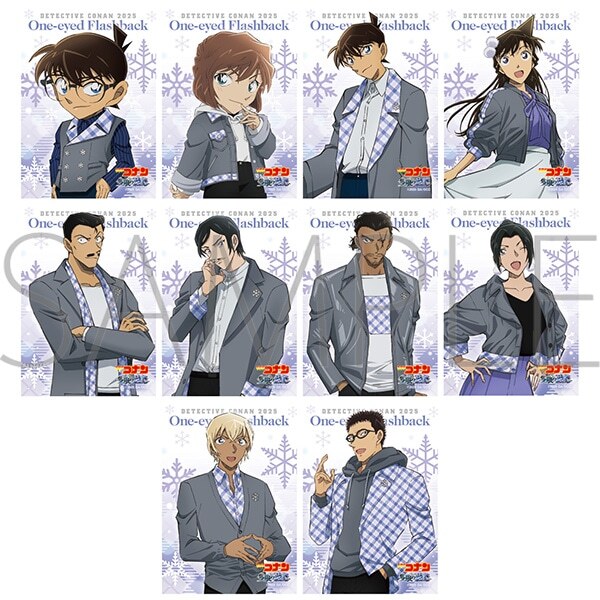 柯南M28日版相片風收藏卡套組(10入)