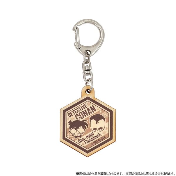 柯南M28日版木製鑰匙圈