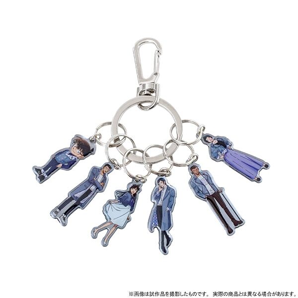 柯南M28日版6連鑰匙圈