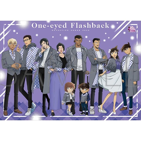 柯南M28日版塑膠迷你海報-原創圖