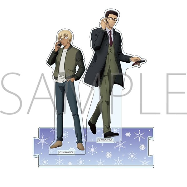 柯南M28日版壓克力立牌-安室&風見