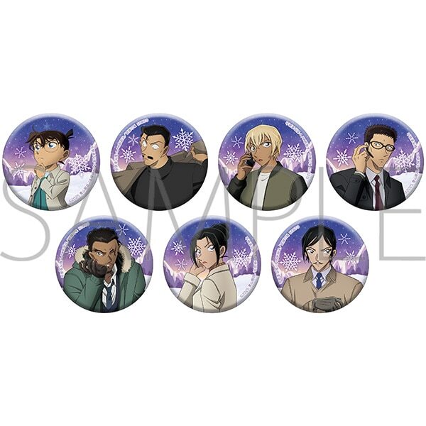 柯南M28日版胸章-7款隨機