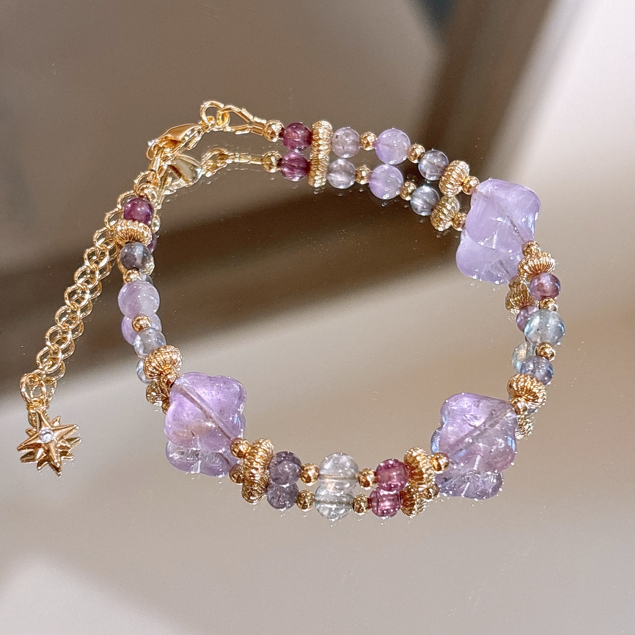 全能量 | 夢想成真 | 彩尖晶石《原附扣式：龍蝦扣》