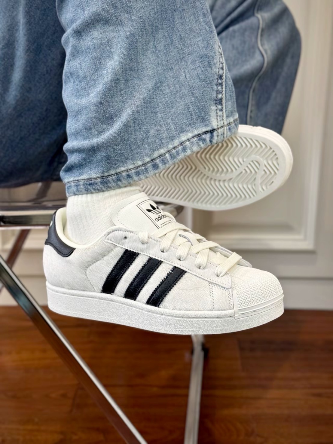 ADIDAS ORIGINALS SUPERSTAR 2 馬毛貝殼鞋