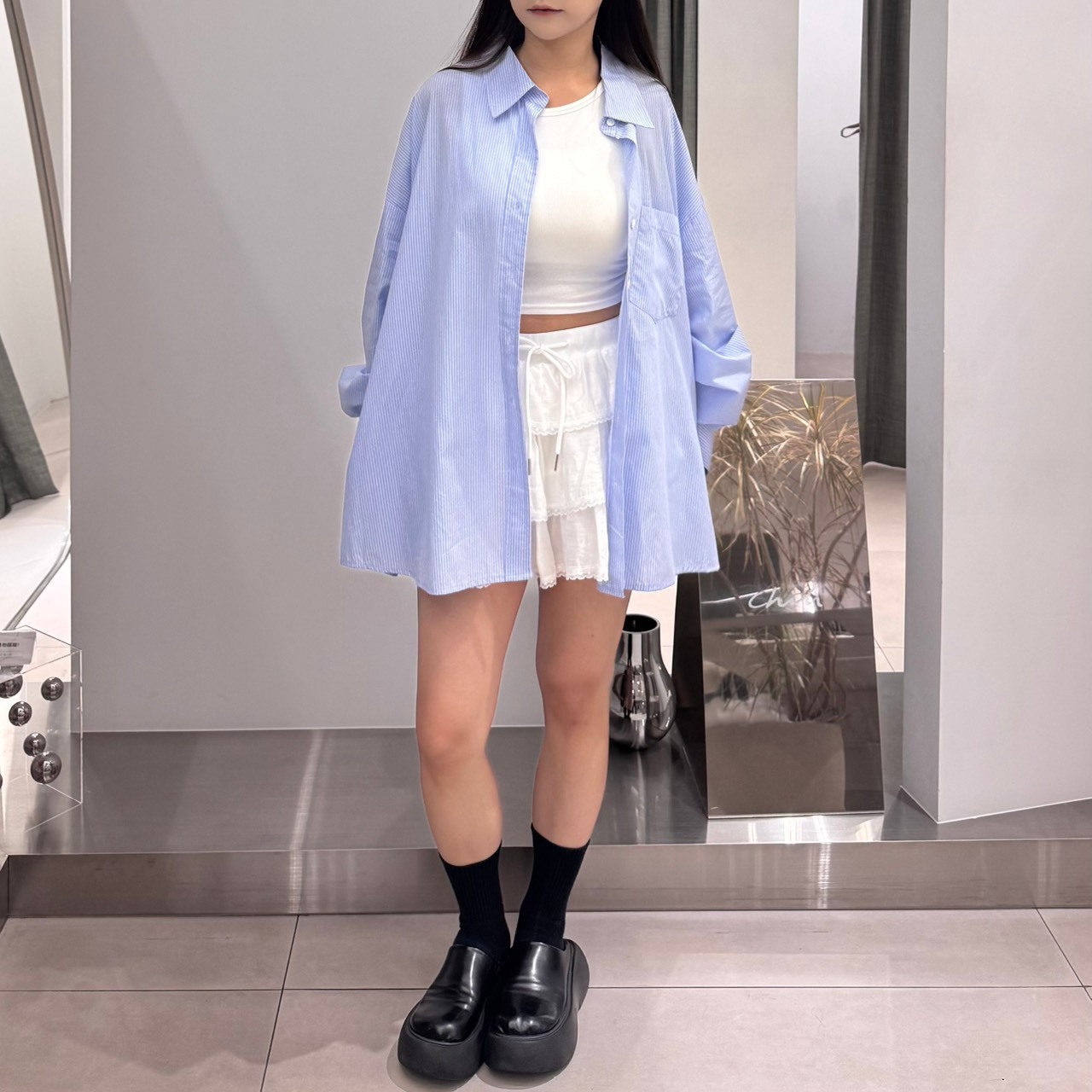 chih made•情有獨鍾 ovs條紋襯衫